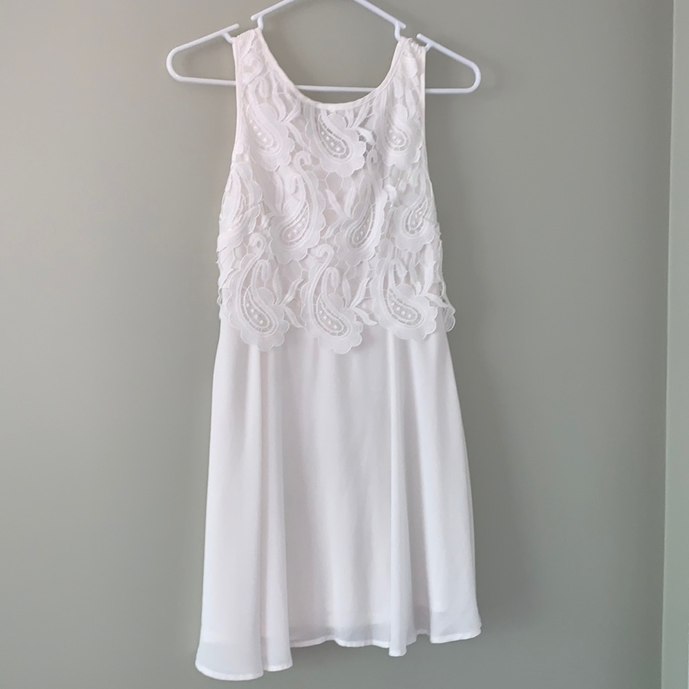 White dress